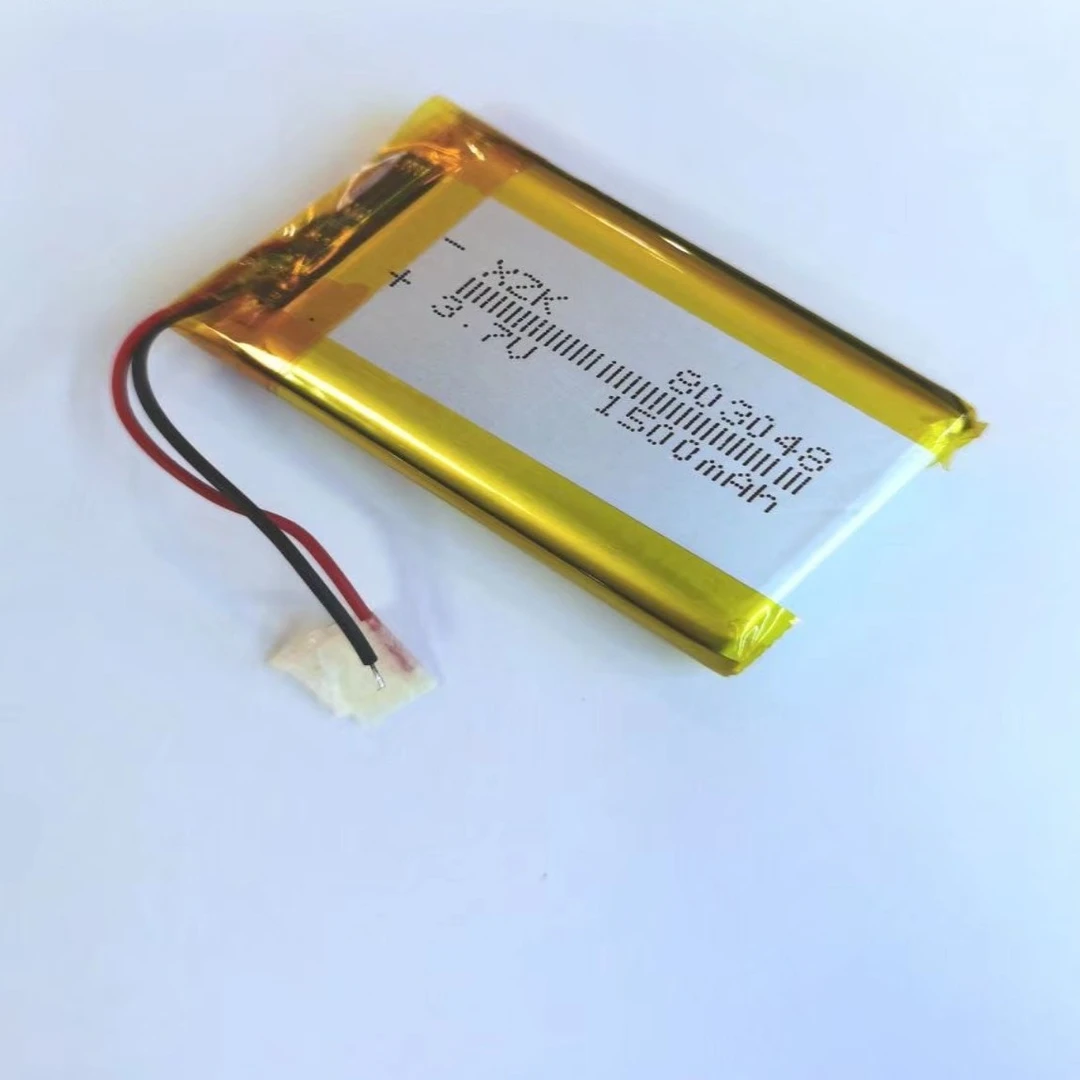 803048聚合物锂电池1300MAH3.7V音响暖手宝LED灯具美容仪083048