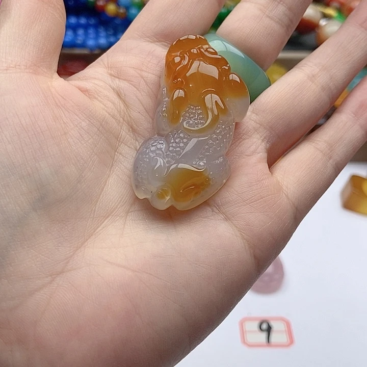 【闪购商品】玛瑙/玉髓颈饰未镶嵌杨*华