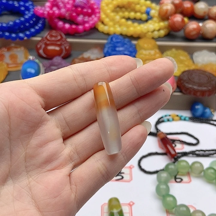 【闪购商品】玛瑙/玉髓颈饰未镶嵌源*