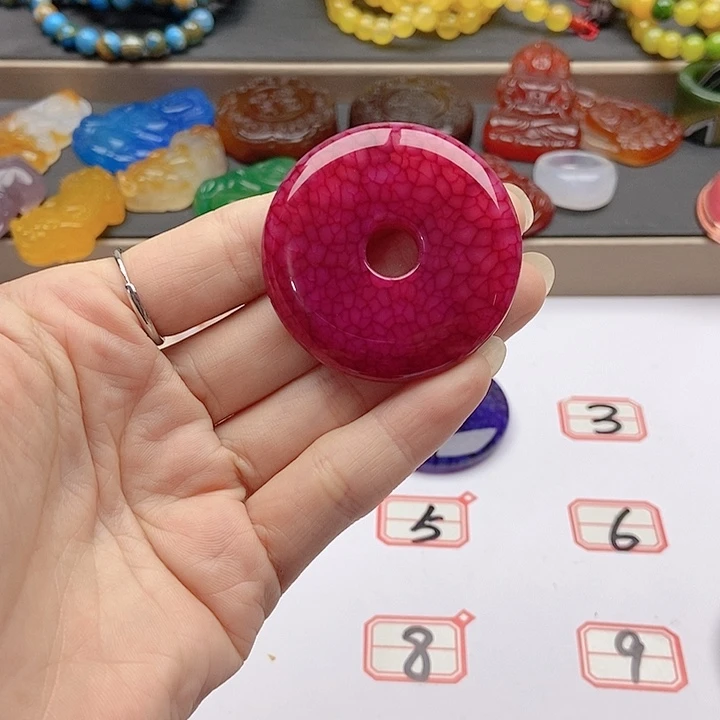 【闪购商品】玛瑙/玉髓颈饰未镶嵌活*