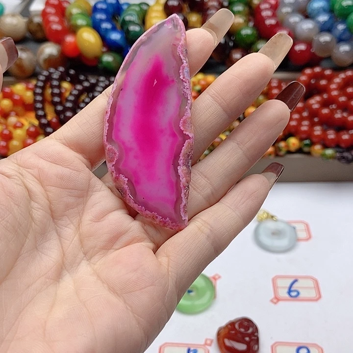 【闪购商品】玛瑙/玉髓颈饰未镶嵌难****好