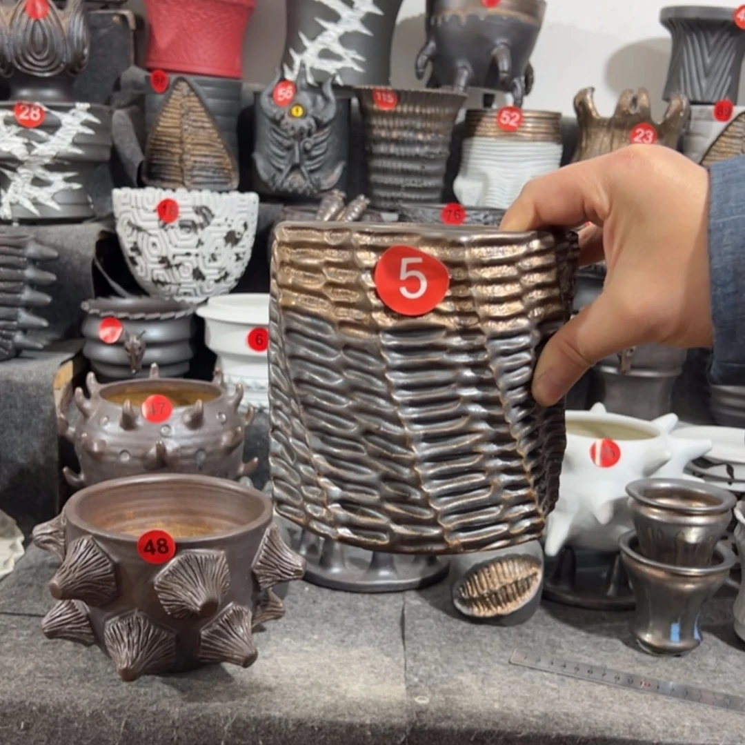 【闪购商品】陶瓷瓶口12高15口微不圆特价