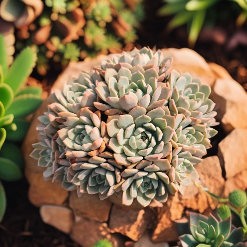 【红粉佳人】精品红粉佳人多肉地栽(轻微断枝掉叶不售后)