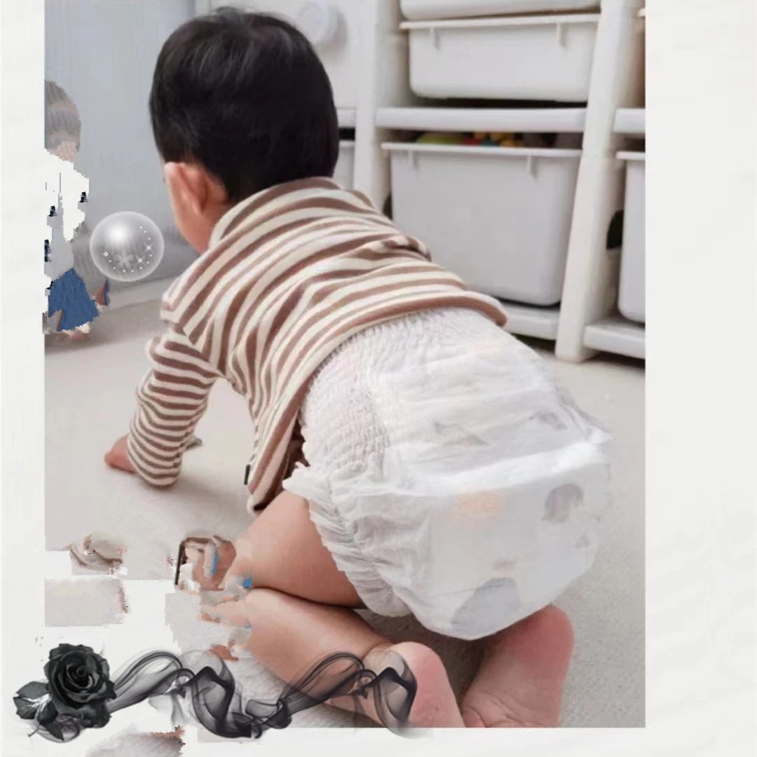 逗宜婴梦想家婴儿纸尿裤男女宝宝超薄透气拉拉裤干爽舒适尿不湿
