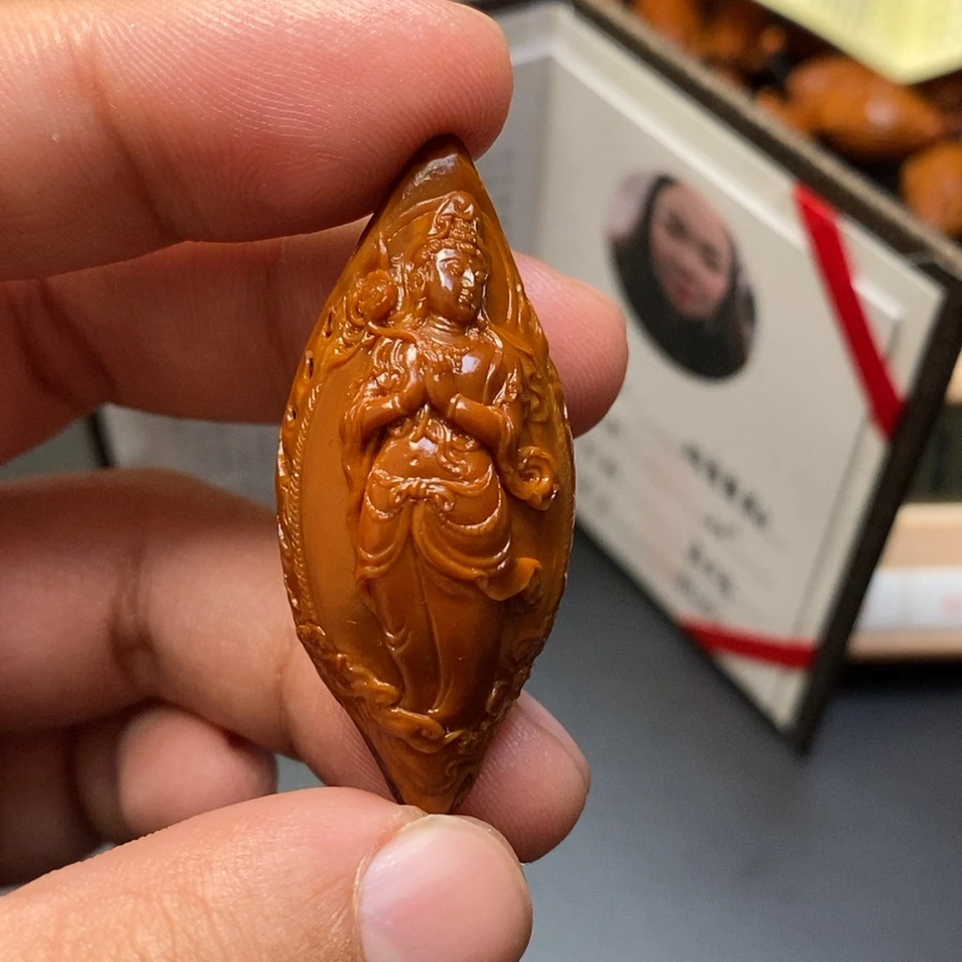 【闪购商品】橄榄核核雕吉*米