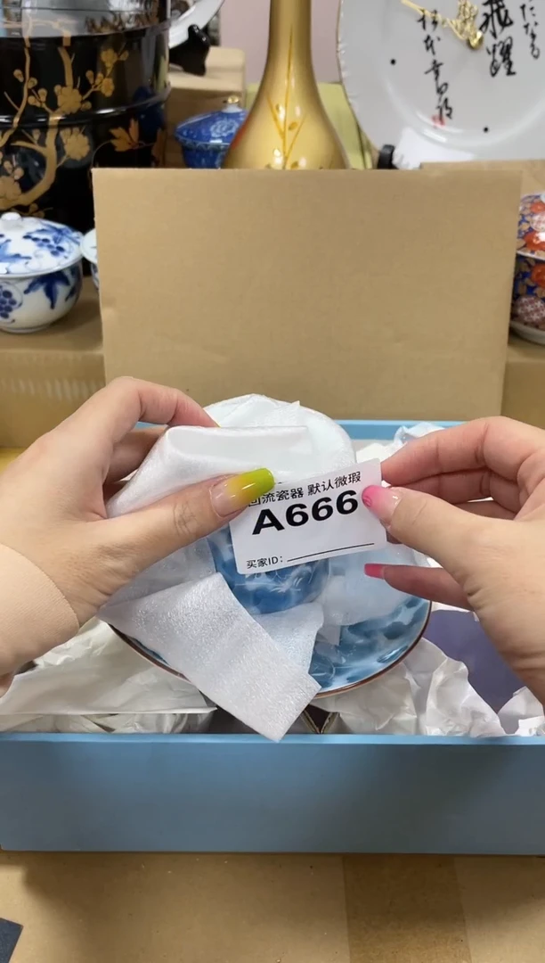 【闪购商品】瓷片回流瓷器【微瑕介意勿拍】A666
