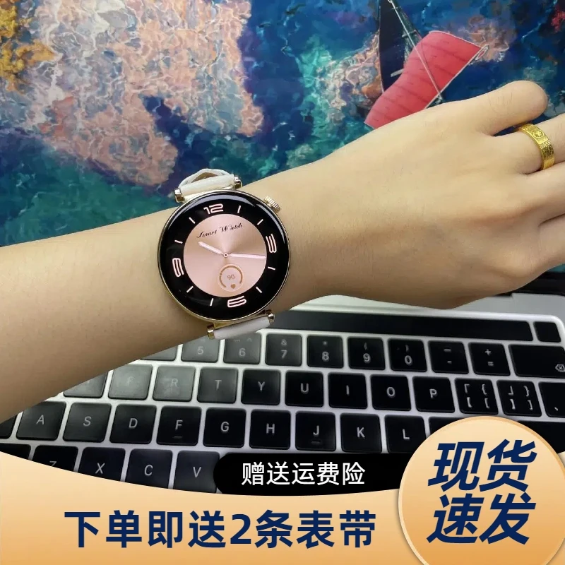 【2024新款】女士智能手表蓝牙通话健康监测心率血压血糖运动手表GG