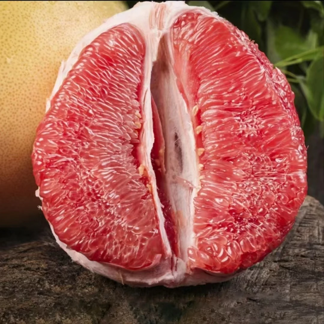 正宗红心柚子蜜柚新鲜水果应当季现摘红肉多汁