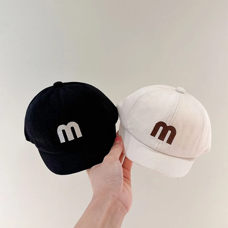 婴儿帽子春秋季百搭小宝宝儿童鸭舌男童女童短檐婴幼儿棒球帽遮阳