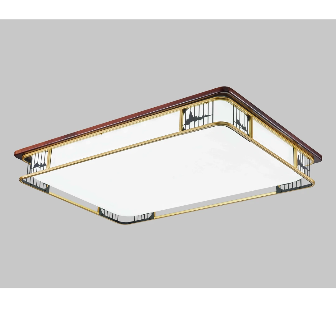 新中式客厅家用简约大气中式吸顶灯客厅灯轻奢国风阳台餐厅大厅