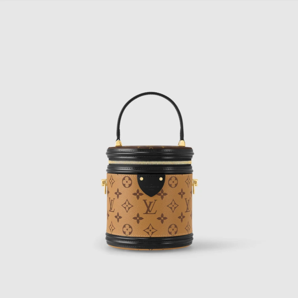 95新 LouisVuitton/路易威登 青奢荟/发财桶肩带手提斜挎包/32915
