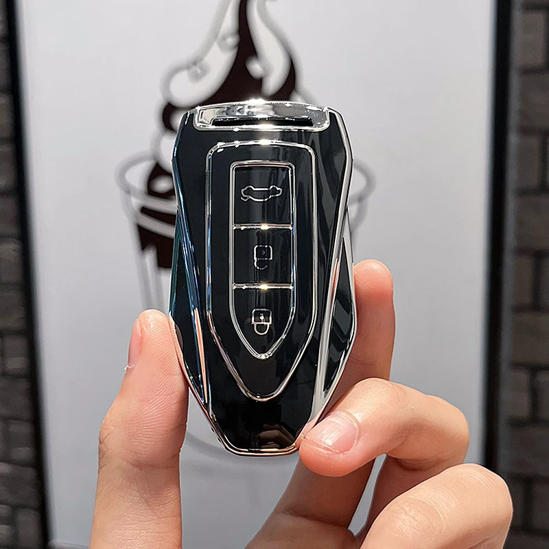 [44]猎豹cs10钥匙套cs9迈途q6黑金刚cs6 cs7 Mattu汽车包扣
