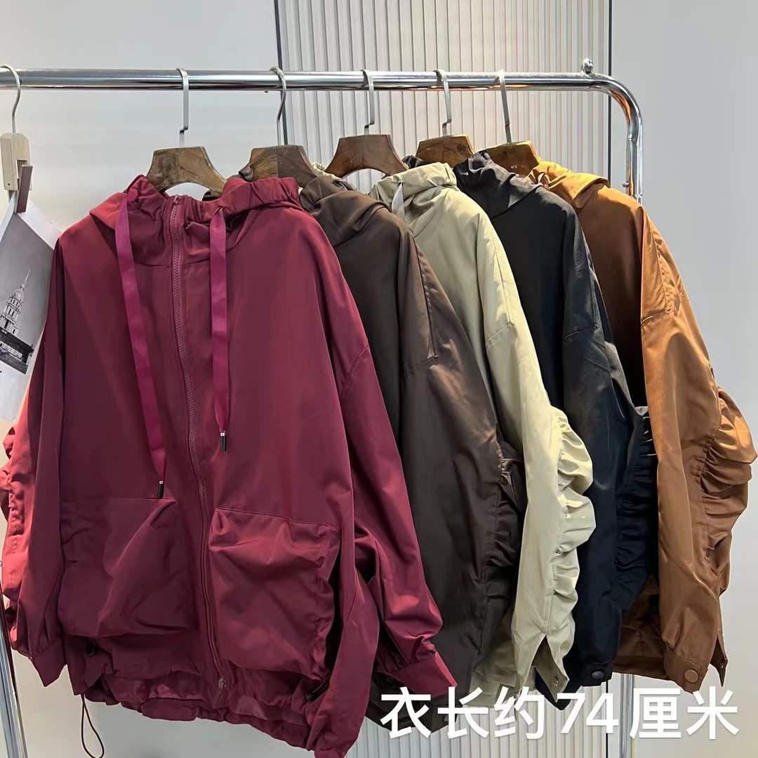 <小勋优选>817压褶大兜抽绳连帽外套（预售3-15天发货）