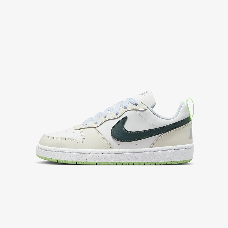 Nike/耐克女子CUPSOLE COURT（GS）薄荷绿撞色运动板鞋 FV8121-131