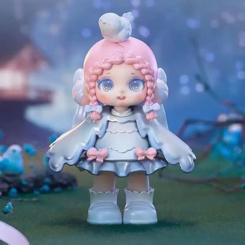 【拆盒】正版Miana森灵茶话会系列盲盒小米娜可爱少女潮玩公仔摆件