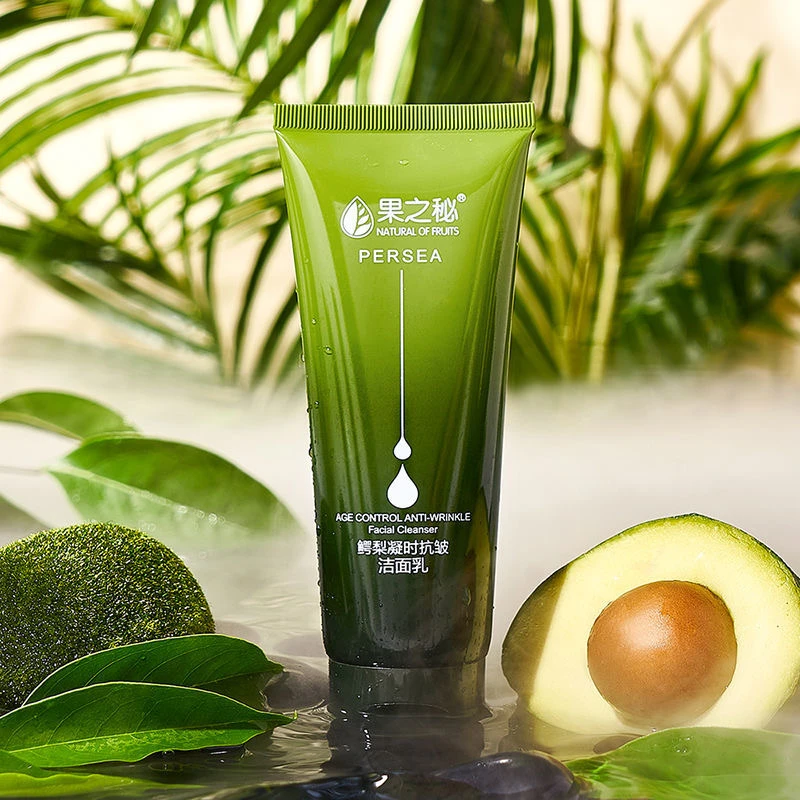 果之秘鳄梨抗皱洁面乳120ml 裸瓶