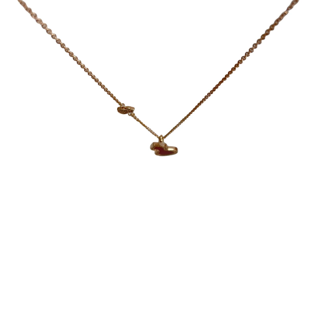 铜合金莫桑石项链 424设计师款轻奢高定葫芦项链