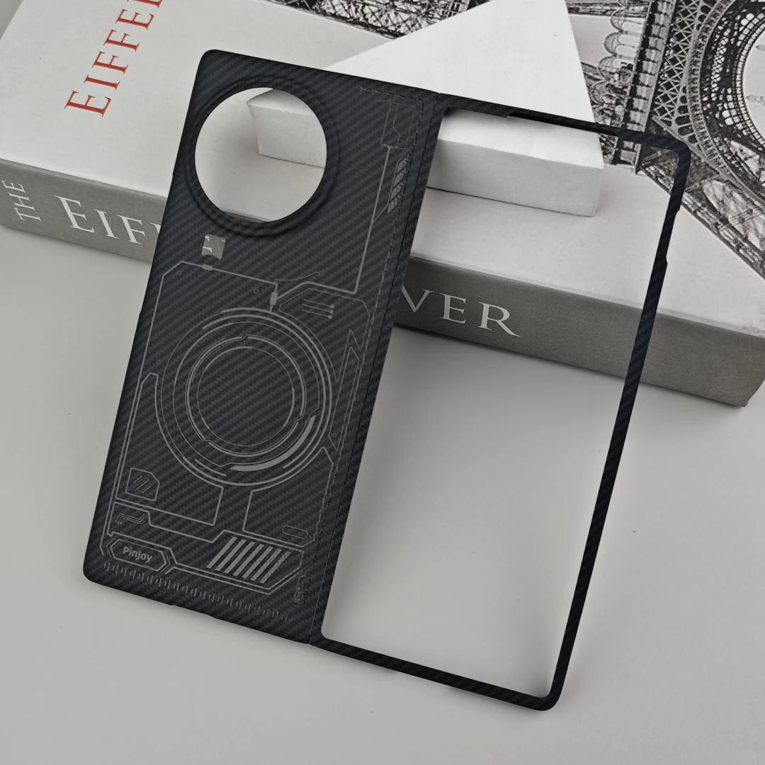 适用VIVOXFold2手机壳凯夫拉全包轻薄散热磁吸全包防摔裸机手感