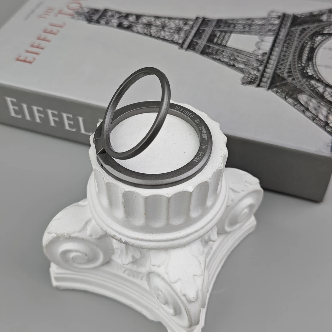 适用magsafe磁吸指环支架懒人桌面超薄指环扣360°旋转