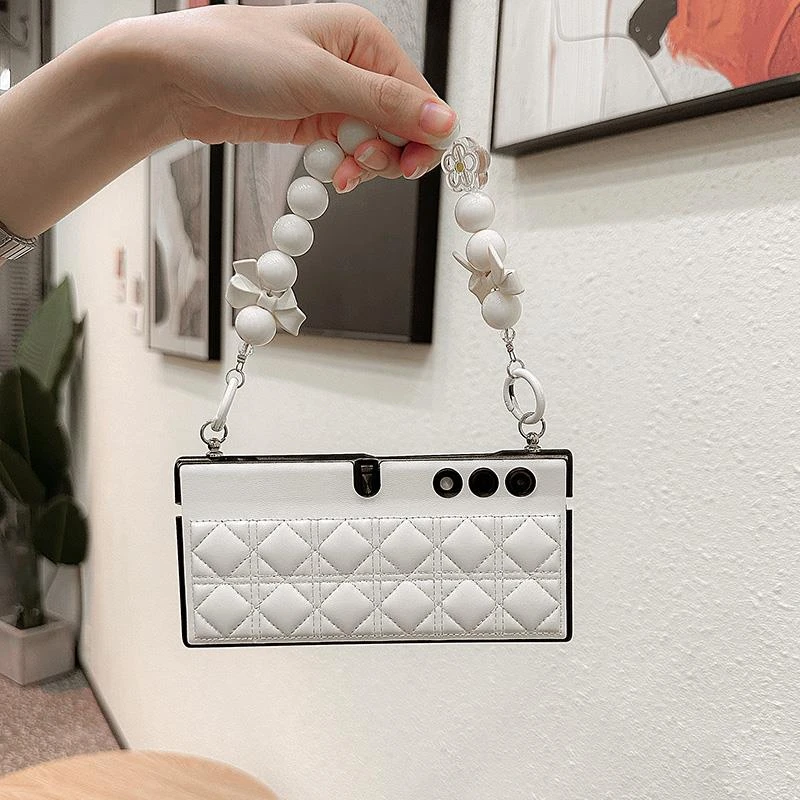 荣耀vpurse手机壳带链条全包镜头新款Vpurse折叠屏保护套超薄防摔