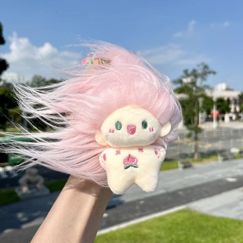 可爱水果棉花娃娃挂件少女心缺牙巴玩偶公仔钥匙扣闺蜜包松弛感