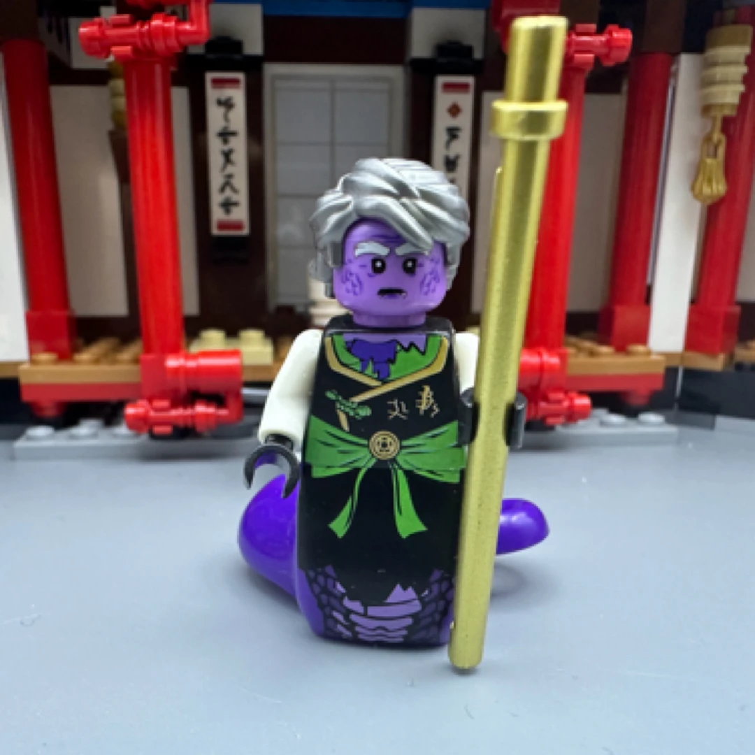 幻影忍者第三方 蛇怪加满都 国产人仔 双面表情 包含地台金色武器