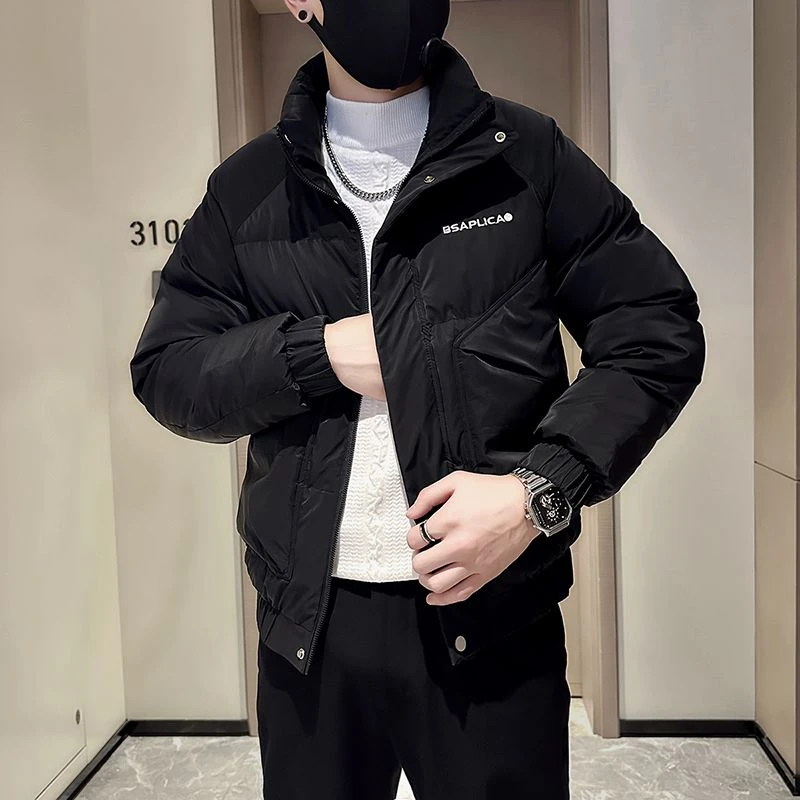 【小扬哥推荐】外套男冬棉服潮牌痞帅刺绣短款棉衣2023新款男士休闲