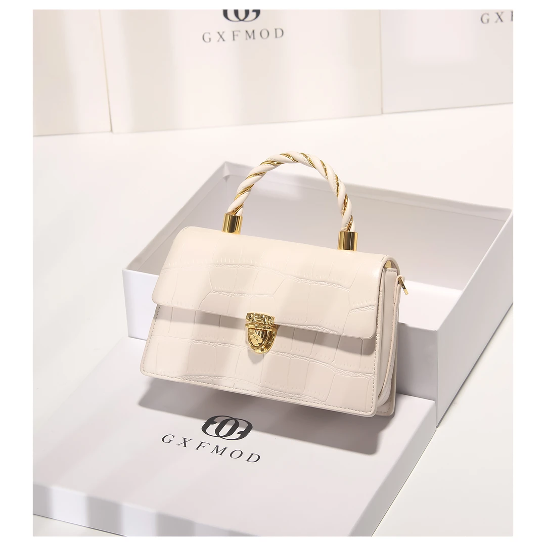GXFMOD新款高级感手提女包2025夏季时尚气质小方包百搭单肩斜挎包