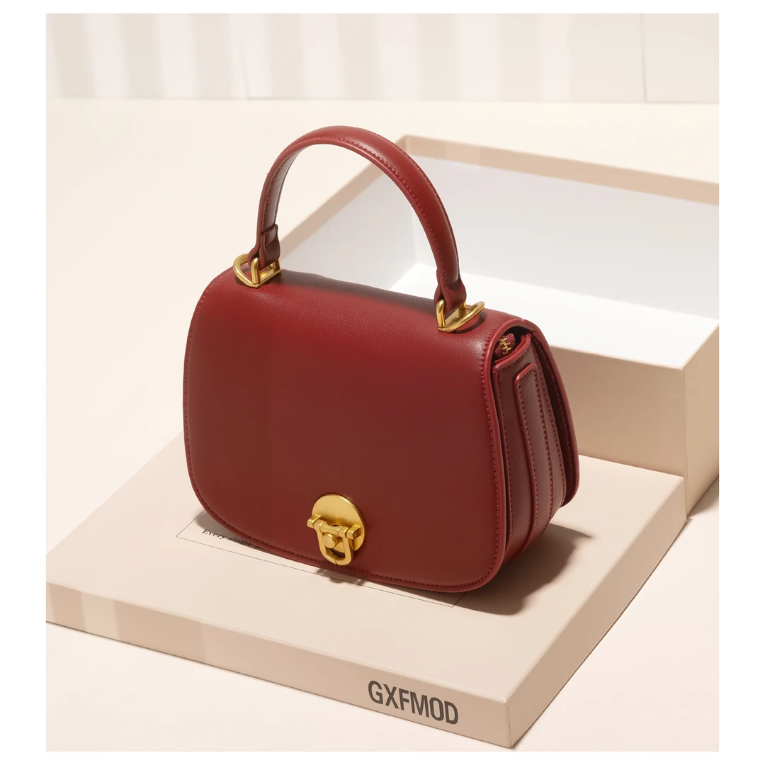 GXFMOD新品红色高级感结婚包2025春夏流行新娘包单肩斜挎手提女包