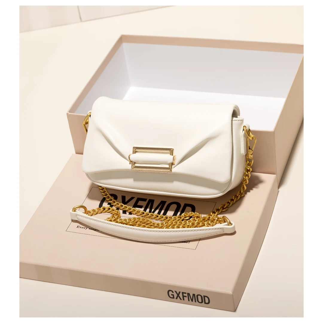 GXFMOD小众设计时尚小方包女2025新款ins链条日常单肩斜挎通勤包