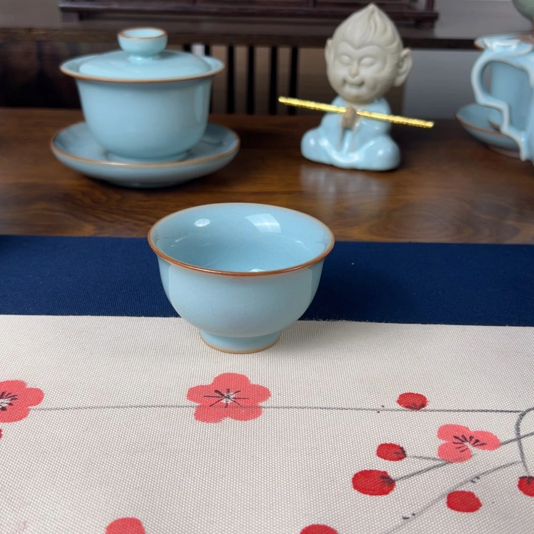 杯天青小压手珍品级