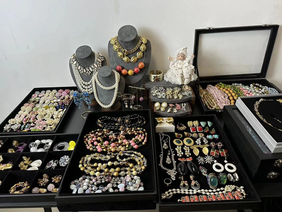 合金胸针 M.vintage中古手工轻奢时尚百搭复古设计师重工精美