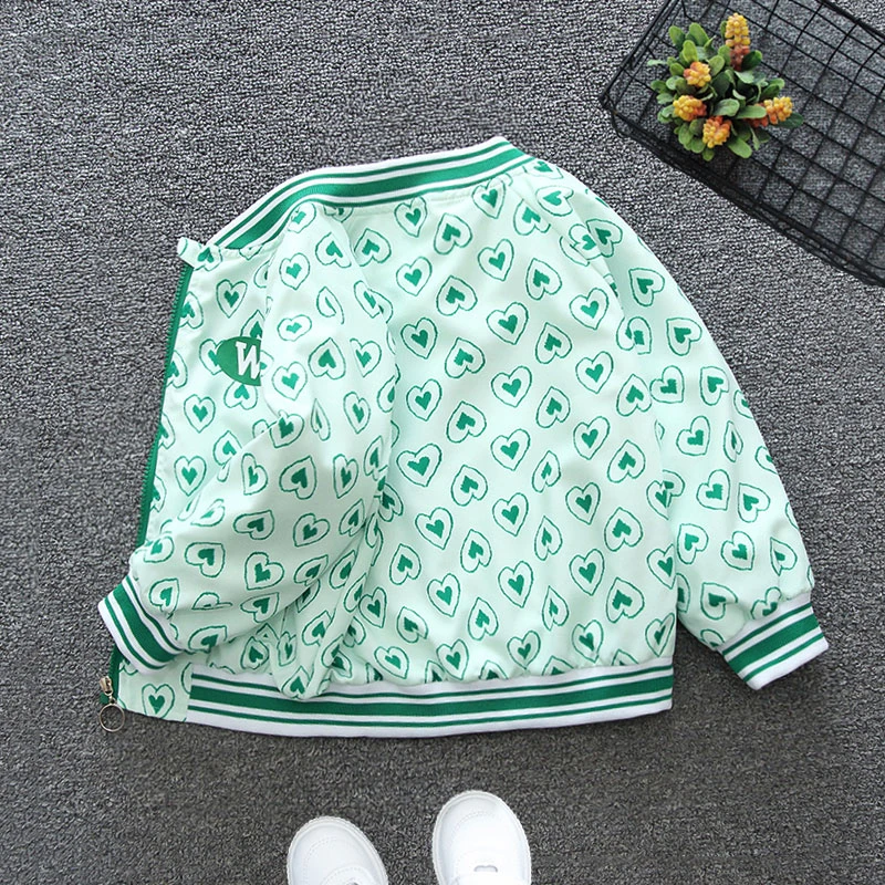 童装2025新款拉链衫外套男女童休闲日系上衣中大童时尚宽松风衣