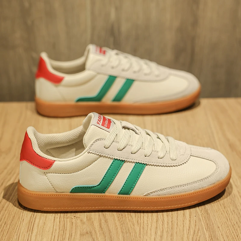 春季新款男鞋阿甘鞋潮鞋百搭运动休闲板鞋潮流青少年男款时尚轻便