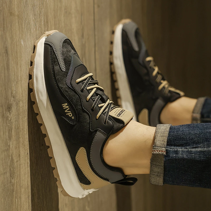 2025新款男鞋阿甘鞋男士鞋子时尚百搭板鞋潮流低帮休闲鞋运动潮鞋