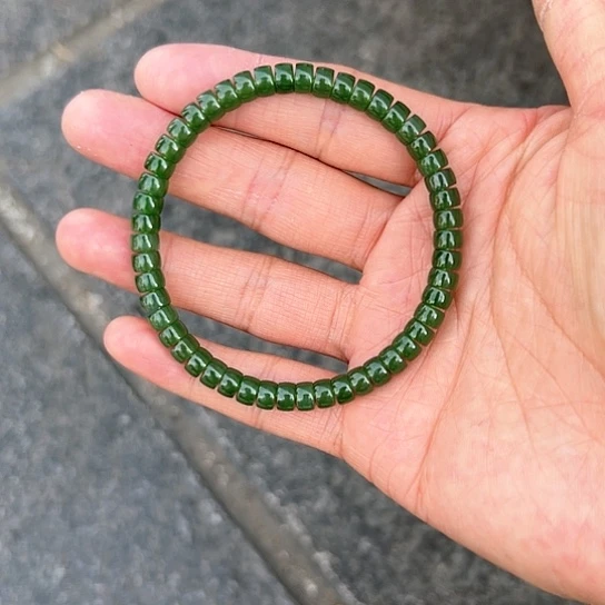 【闪购商品】和田玉（碧玉）手链未镶嵌