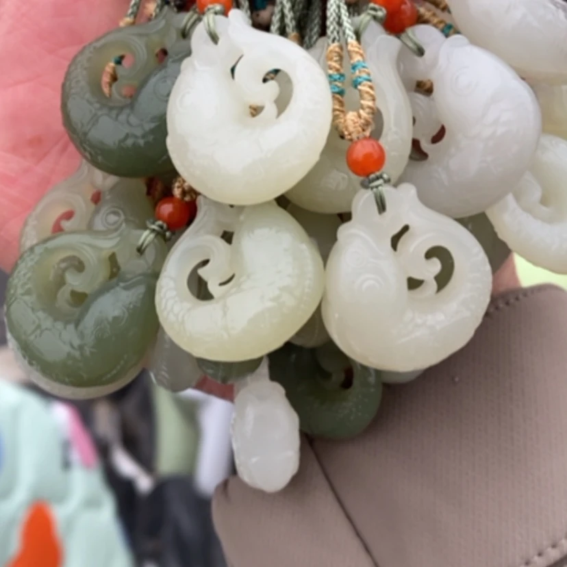 【闪购商品】和田玉挂件未镶嵌多样性发货拍一发一