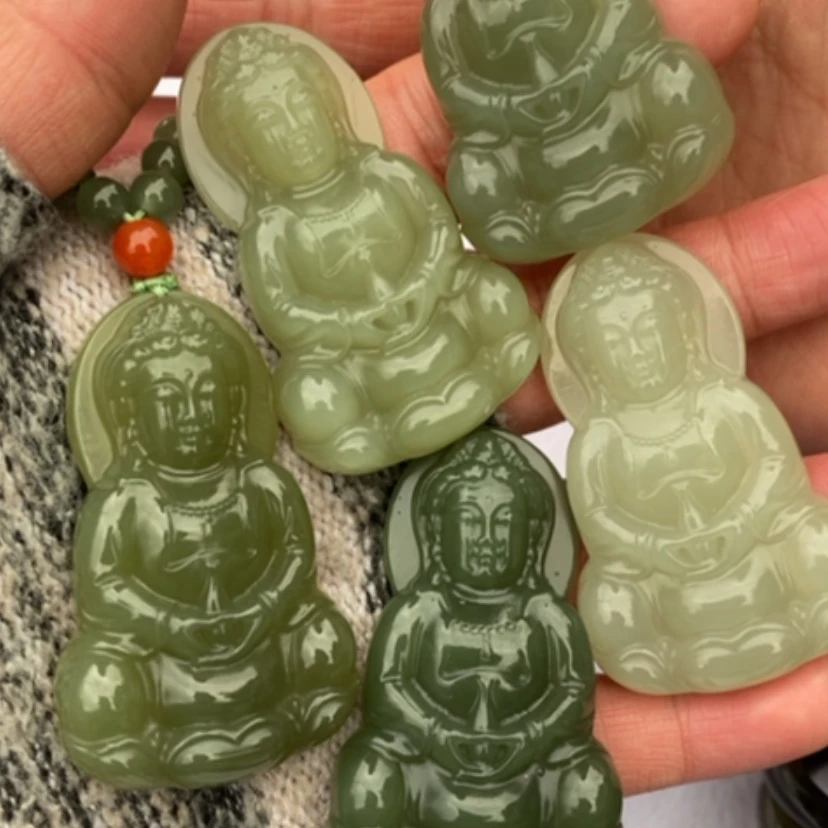 【闪购商品】和田玉挂件未镶嵌多样性发货拍一发一