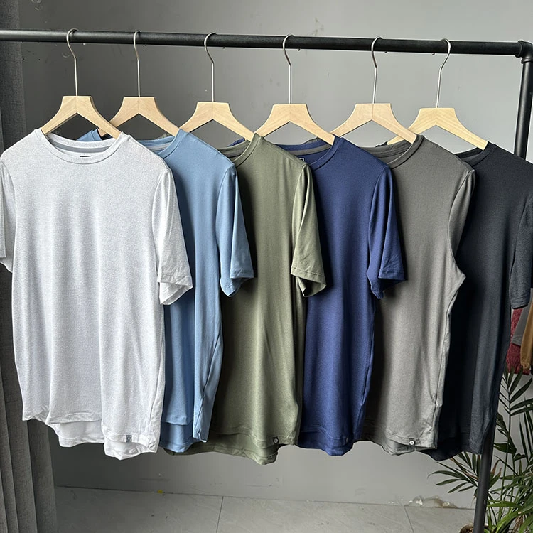 短袖t恤男士夏季户外运动健身跑步弹力薄款吸湿排汗透气速干衣