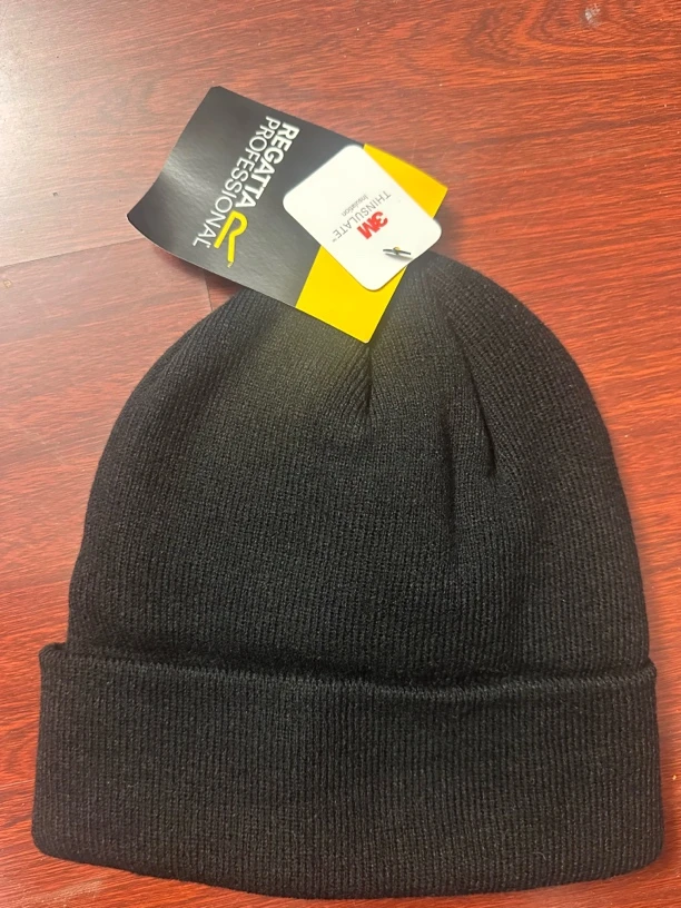 针织冷帽 纯黑色