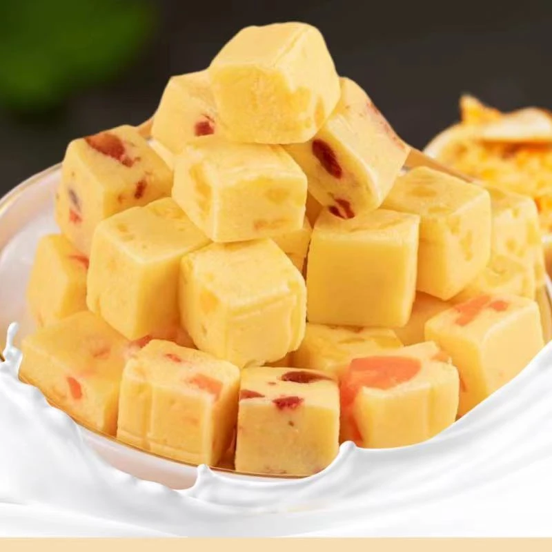 鲜牛奶水果奶酪内蒙古特产奶制品儿童孕妇健康零食营养果粒奶酪