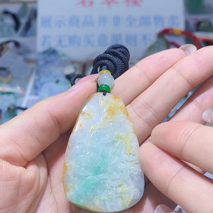 翡翠颈饰未镶嵌一个