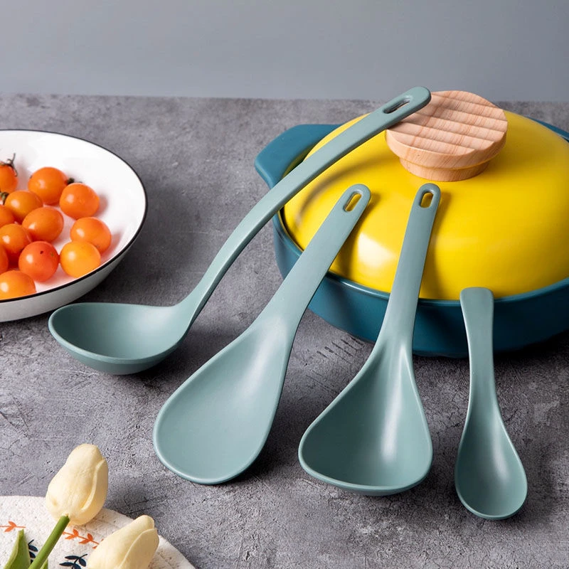 汤勺汤匙调羹勺子饭铲家用不粘米饭小大号盛汤套装长柄电饭煲饭勺