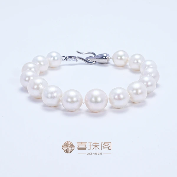喜珠阁【雪雪专属】淡水特选AK珍珠手链9-12mm左右仙女气质简约百搭