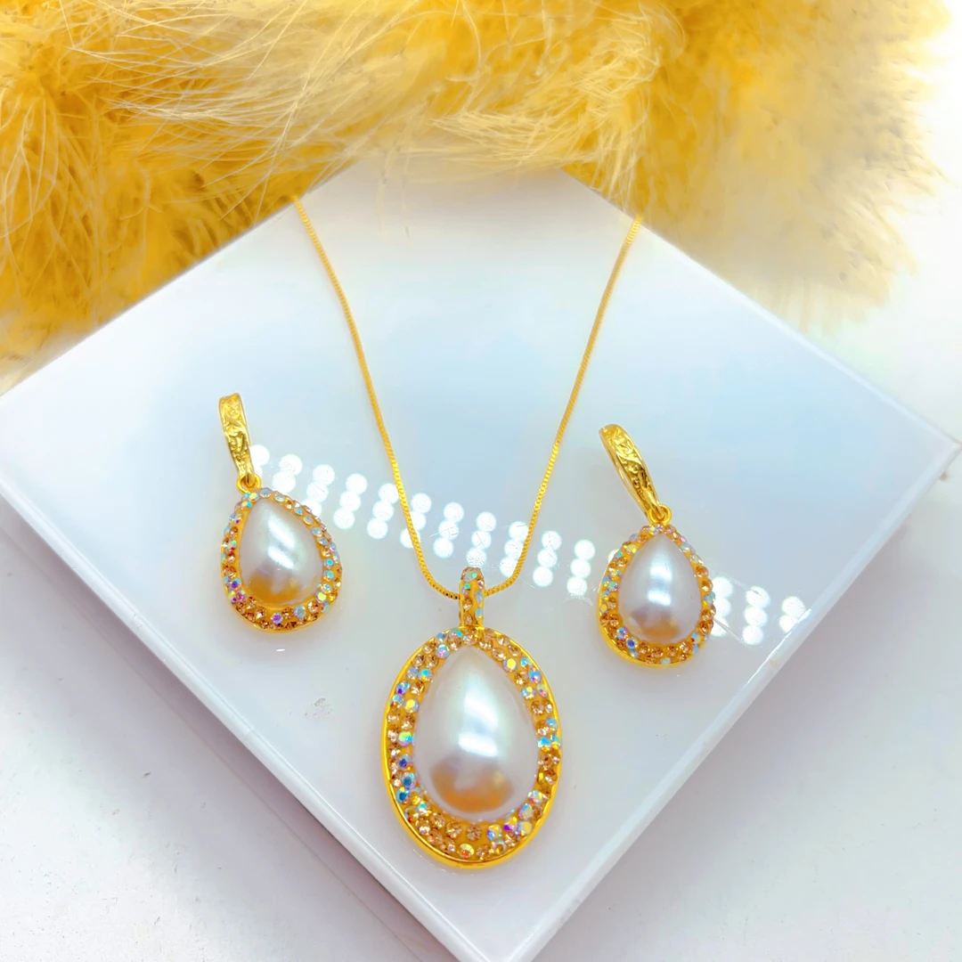 铜合金婚庆饰品 sadaf2件套时尚首饰新疆包邮