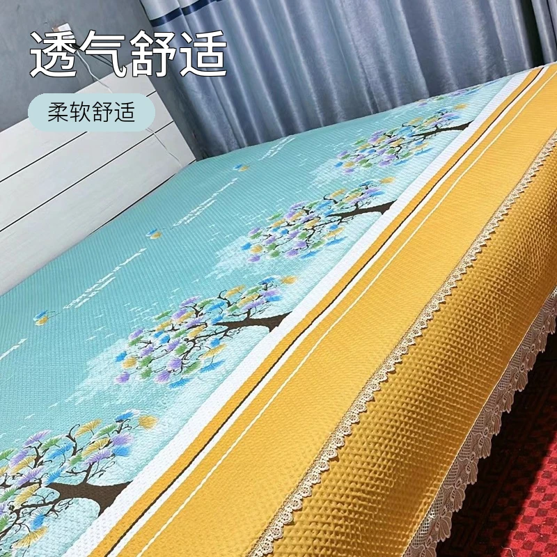 【花边四季款】双面四季款透气大炕盖加厚榻榻米榻榻米床盖床单