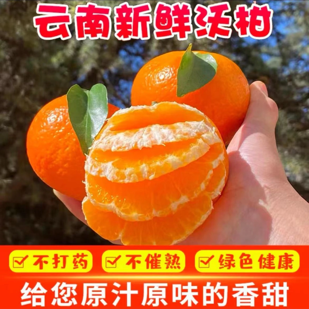 【云南】高原沃柑3斤/5斤装新鲜应季水果 原产地直供