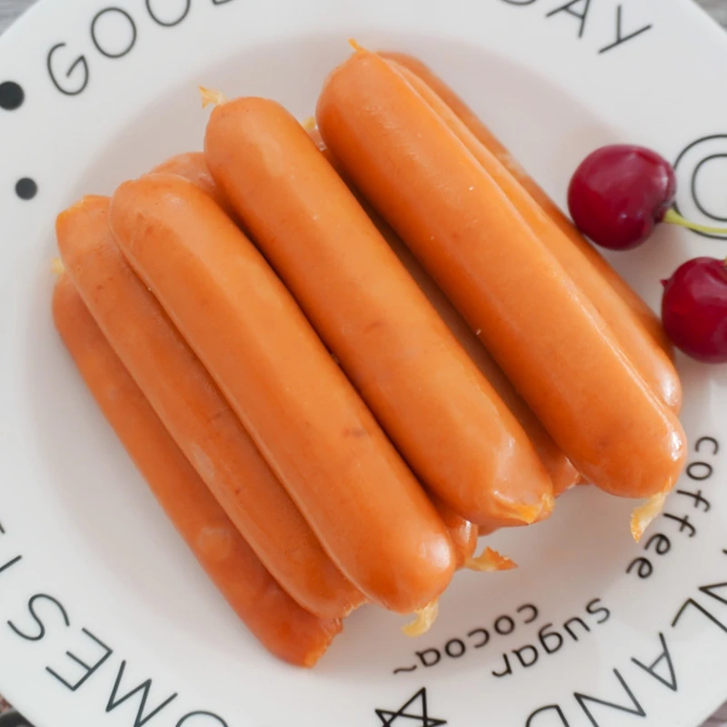 脆骨肠台湾风味脆骨肠大烤肠热狗肠烧烤香肠烤肠食用宝贝