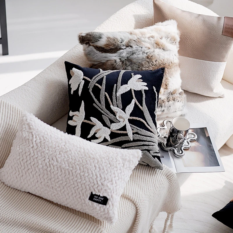 轻奢抱枕复古客厅沙发中式靠垫靠枕高档抱枕套沙发靠枕大气上档次