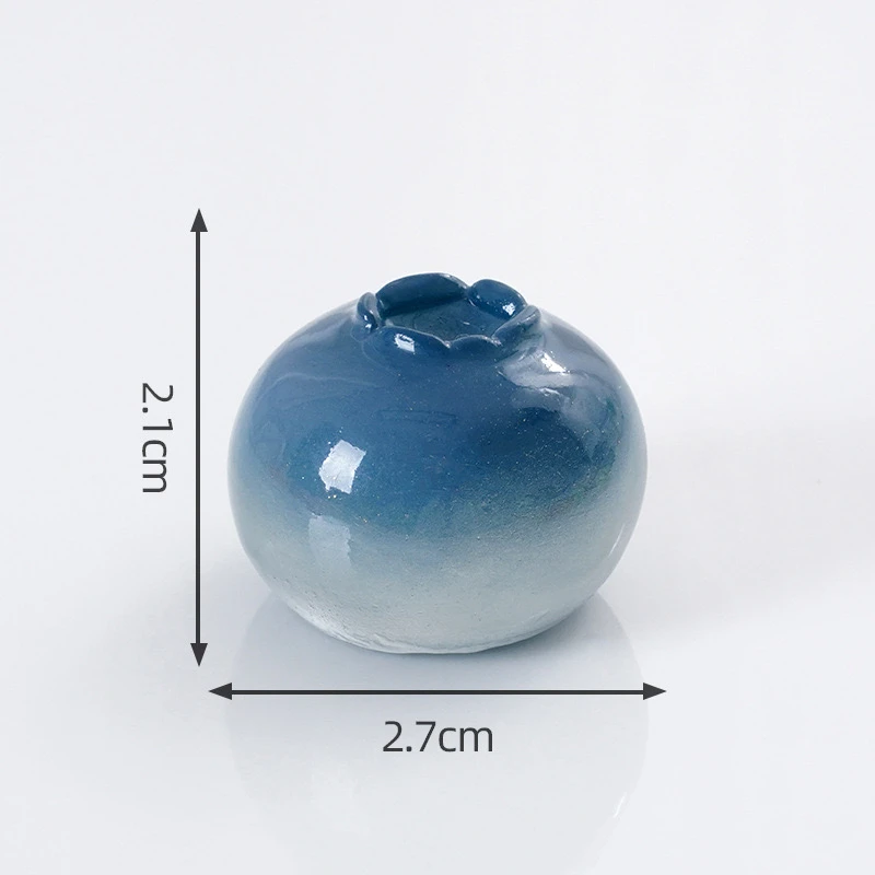 【九宫格】夜光渐变大号水果萌粒diy饰品摆件